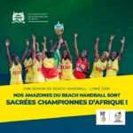 Amazones du Beach Handball : le Bénin au sommet de l’Afrique, cap sur le monde