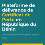 Bénin : le certificat de perte désormais délivré en ligne